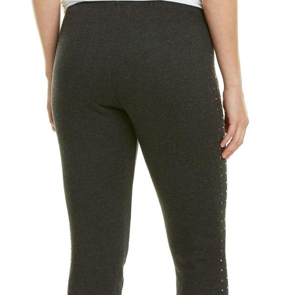 S/M Vintage Hanana Women Cosy Side GoldenBeads Comfy Stretchy Pants ElasticWaist - Picture 3 of 9